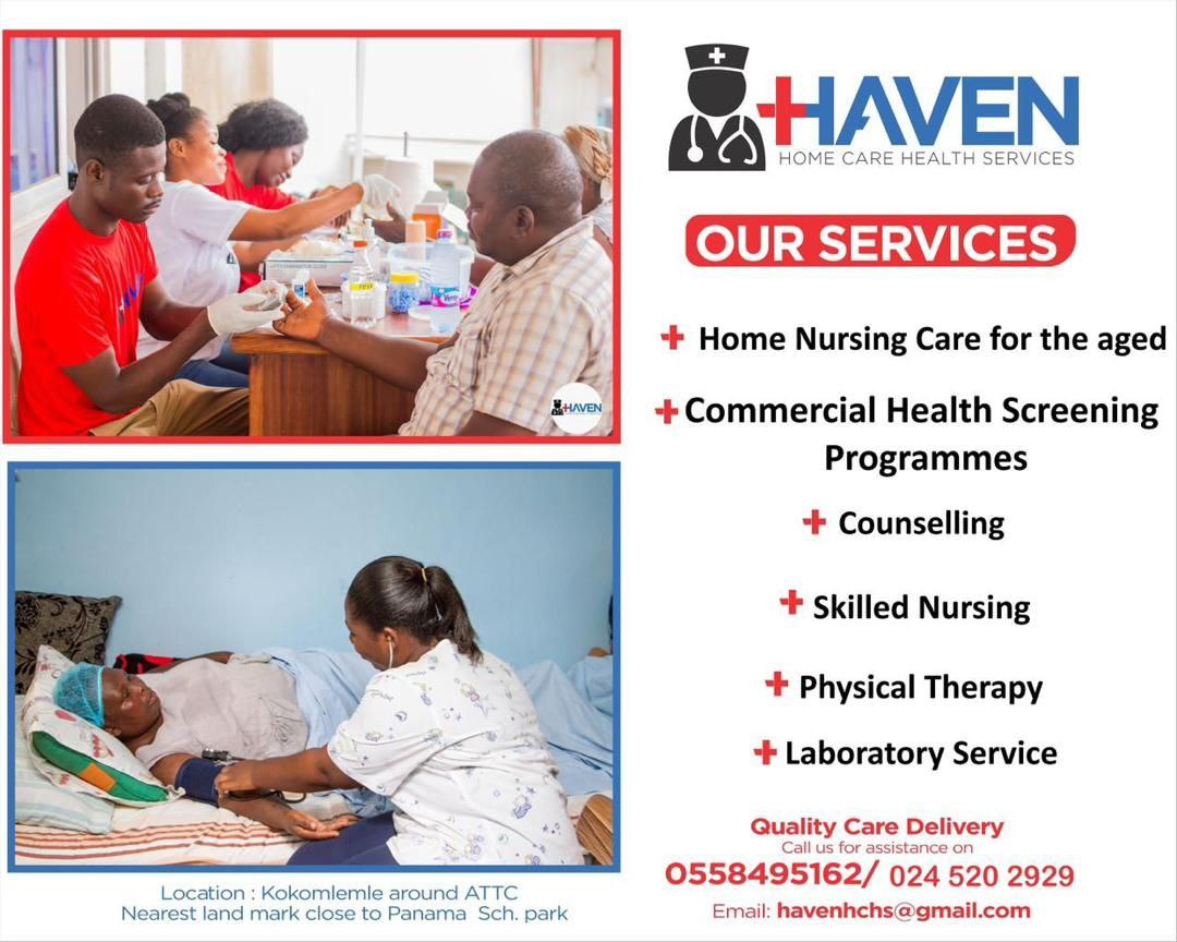 Services At HavenHomeCare (Haven Home Care)